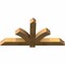 Ekena Millwork Redmond Rough Sawn Timber Gable Bracket, Western Red Cedar, 48"W x 24"H x 4"D x 4"F, 12/12 Pitch GBW048X24X0404RED00RWR - alternate 2